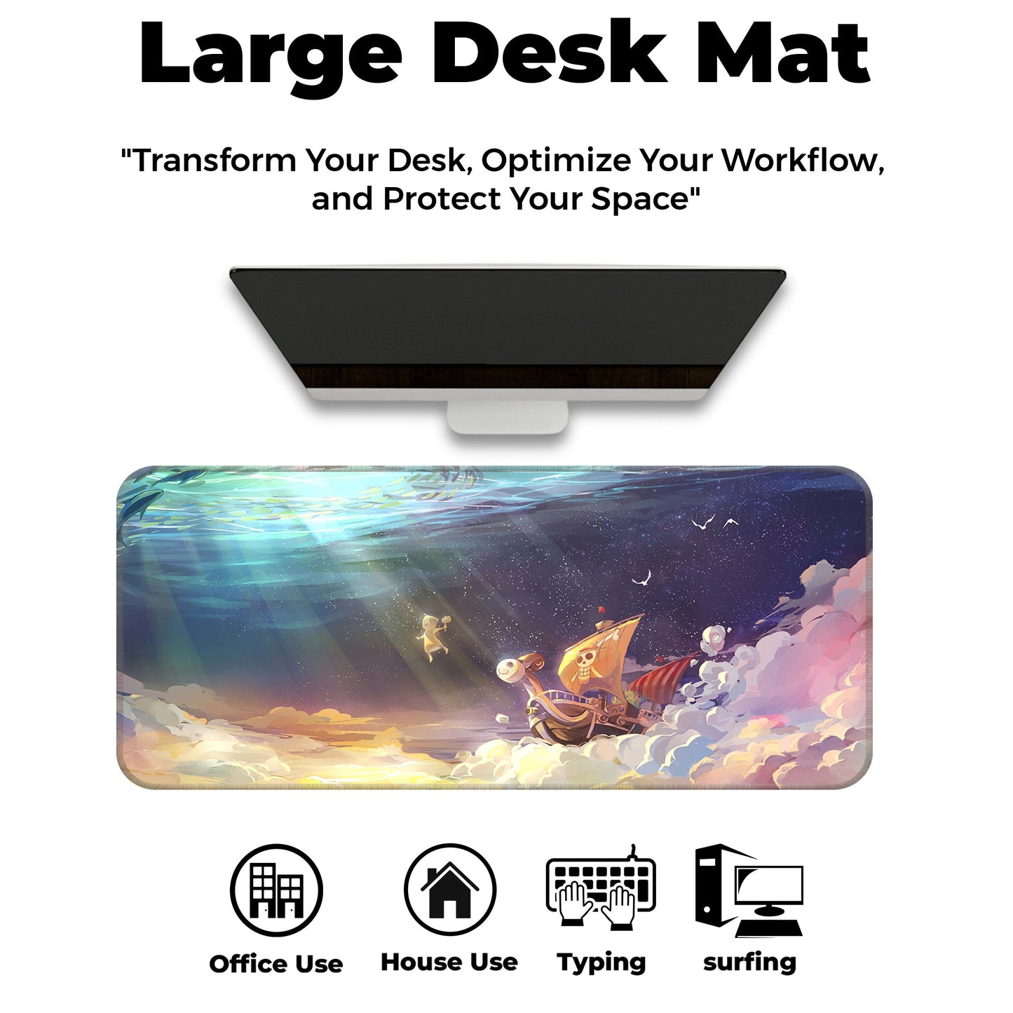 Going Merry - I - XL Mousepad