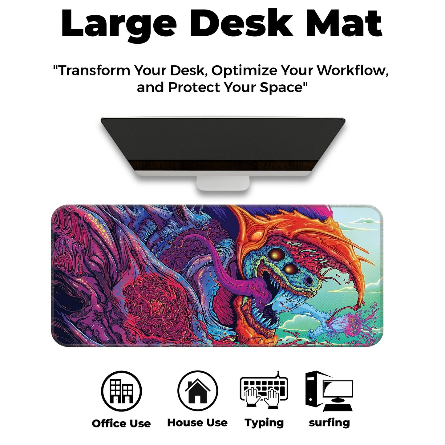 Hyperbeast - I - E-XL Mousepad