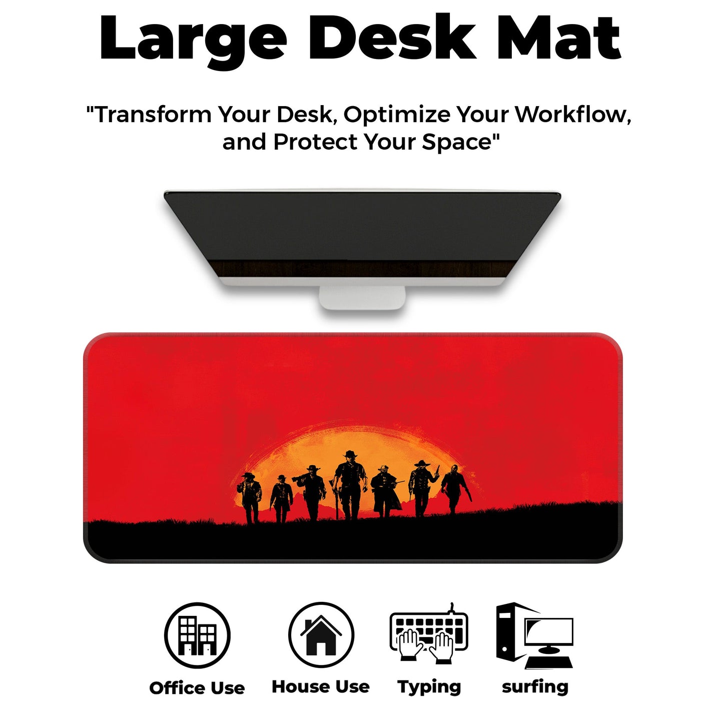 Red Dead Redemption II - E-XL Mousepad