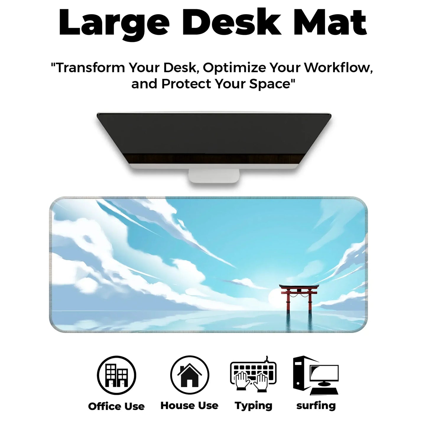 Tori Gate - Sunny Day - XXL Mousepad