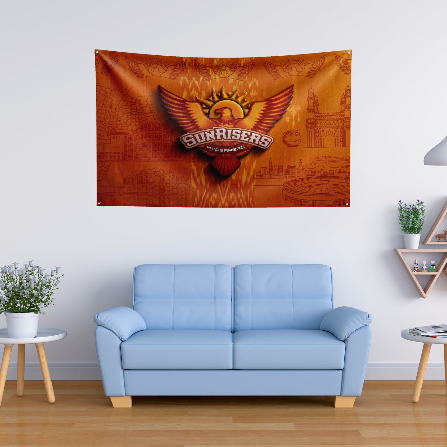 Sunrises Hyderabad - Special Cricket Edition Tapestry