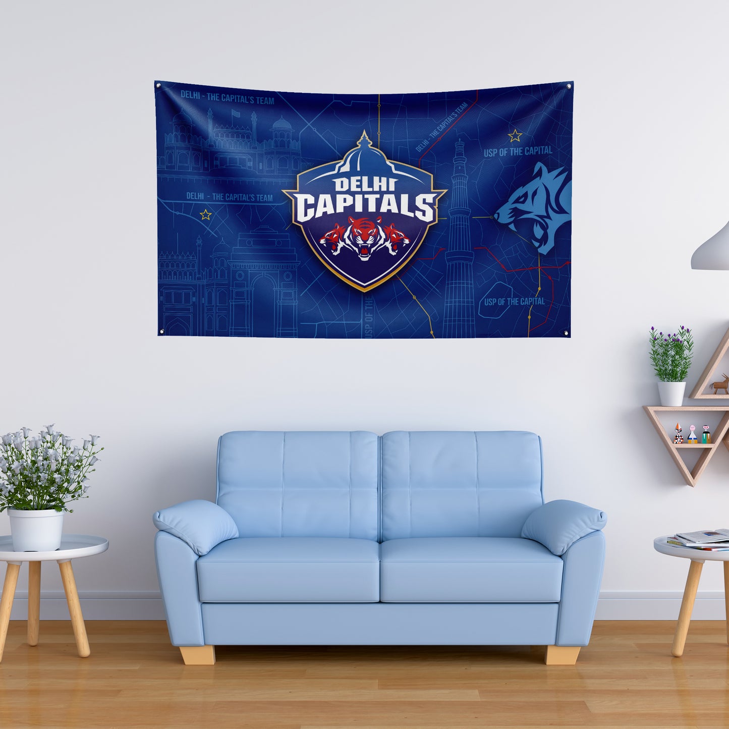Delhi Capitals - Special Cricket Edition Tapestry