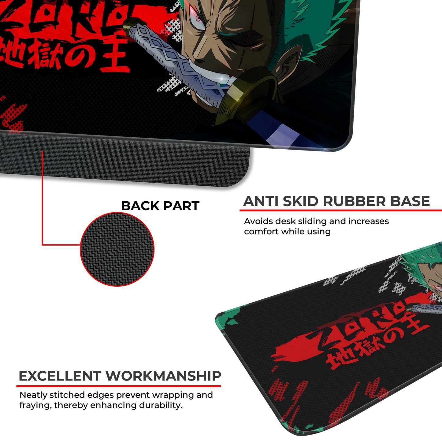Roronoa Zoro - XXL Mousepad