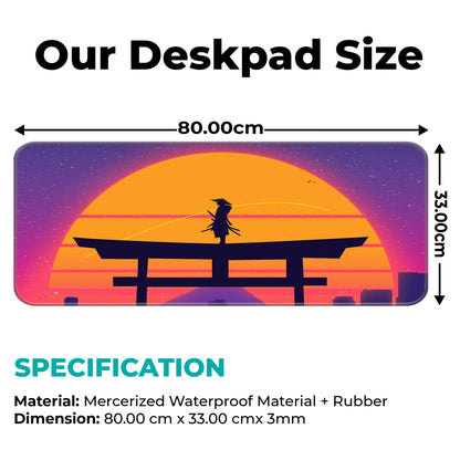 Tori Gate Abstract - E-XL Mousepad