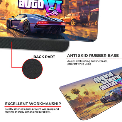 GTA VI - I - XL Mousepad