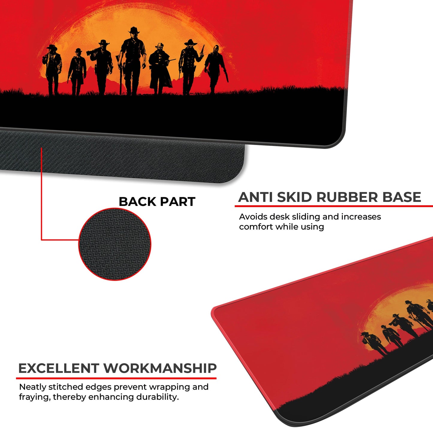 Red Dead Redemption II - XXL Mousepad