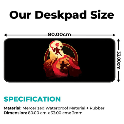 Kratos Artwork - E-XL Mousepad