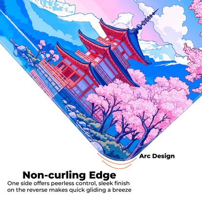 Japanese Temple - E-XL Mousepad