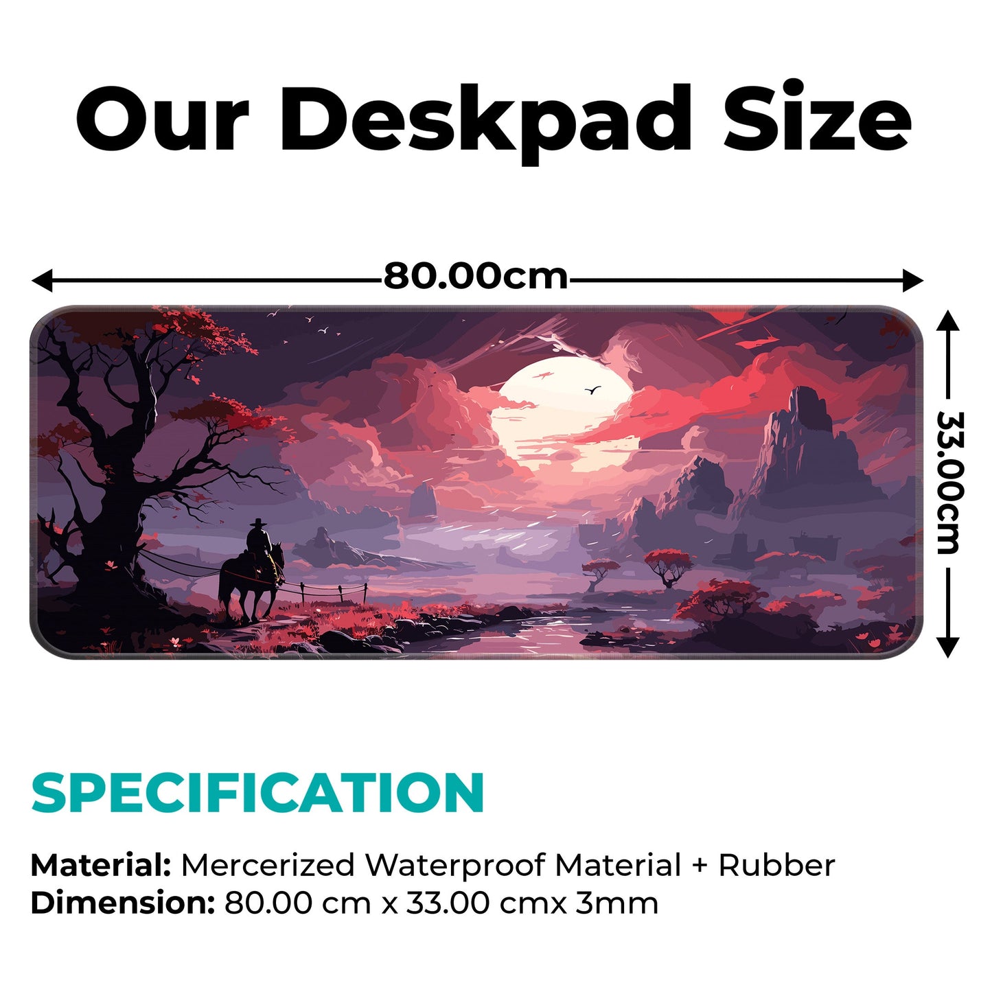 Cowboy Aesthetic - E-XL Mousepad