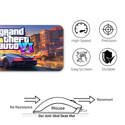GTA VI - I - XL Mousepad