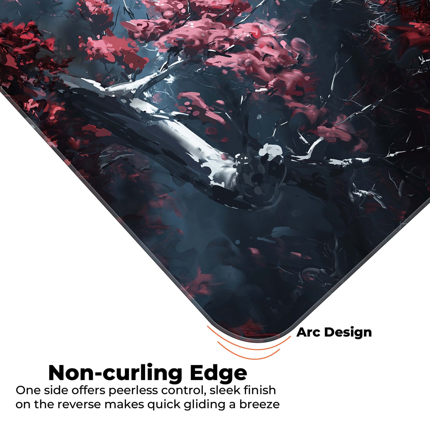 Dark Sakura Art - XL Mousepad