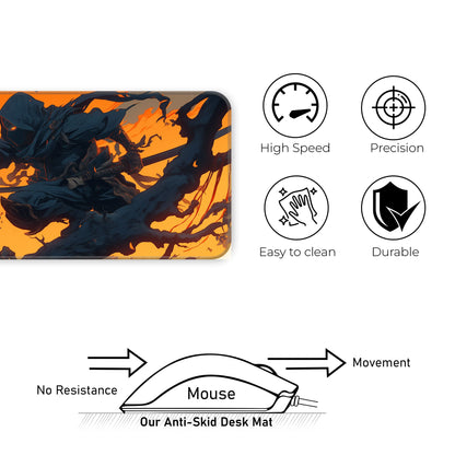 Ninja Abstract - E-XL Mousepad