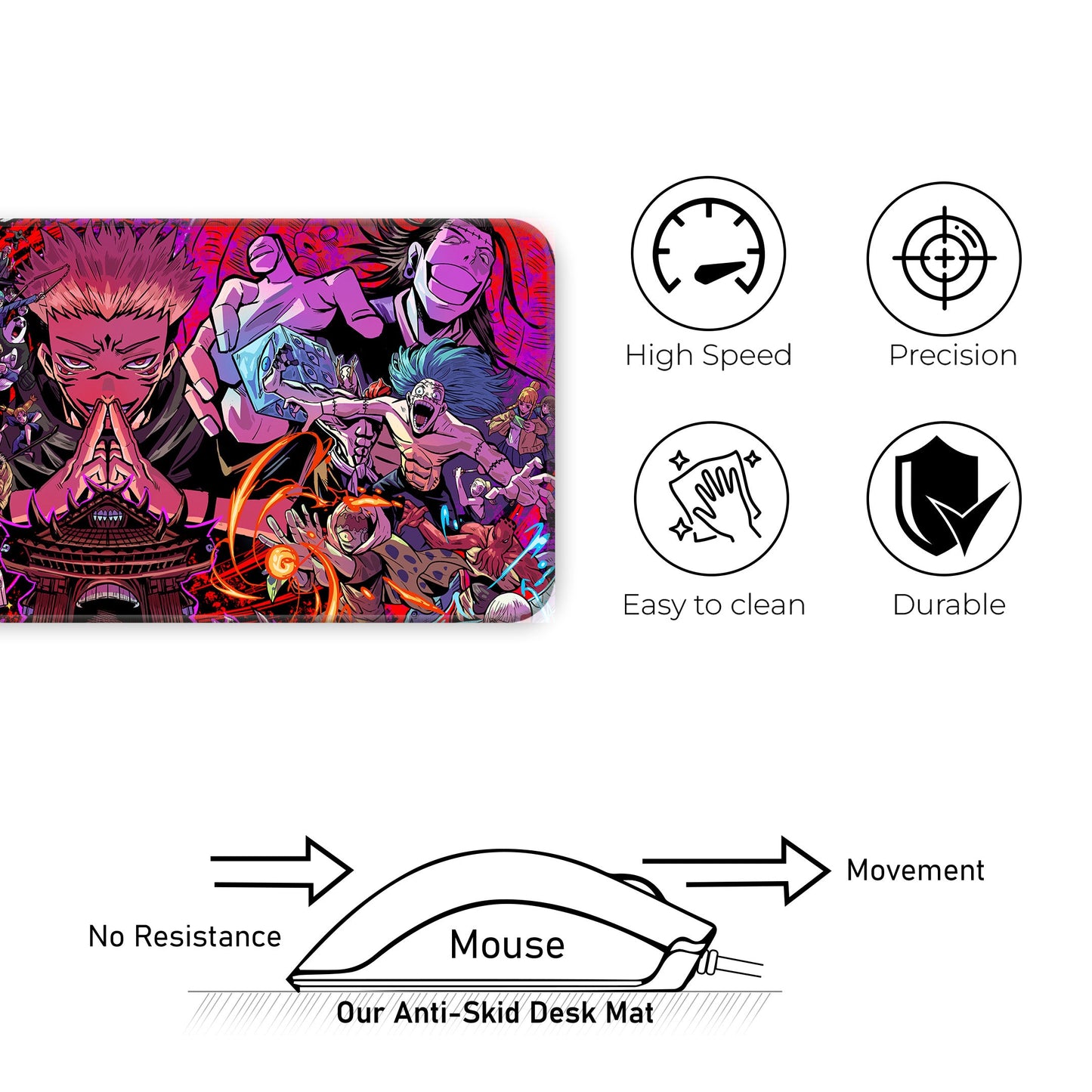 Jujutsu Kaisen - XL Mousepad