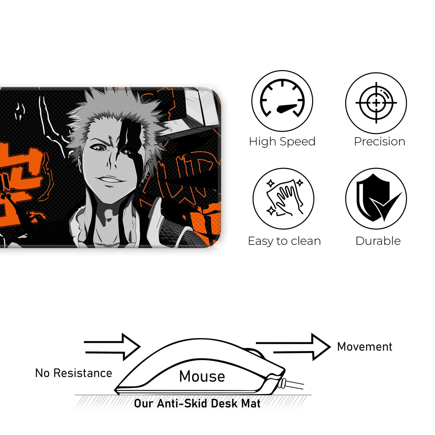 Ichigo Kurosaki - XXL Mousepad