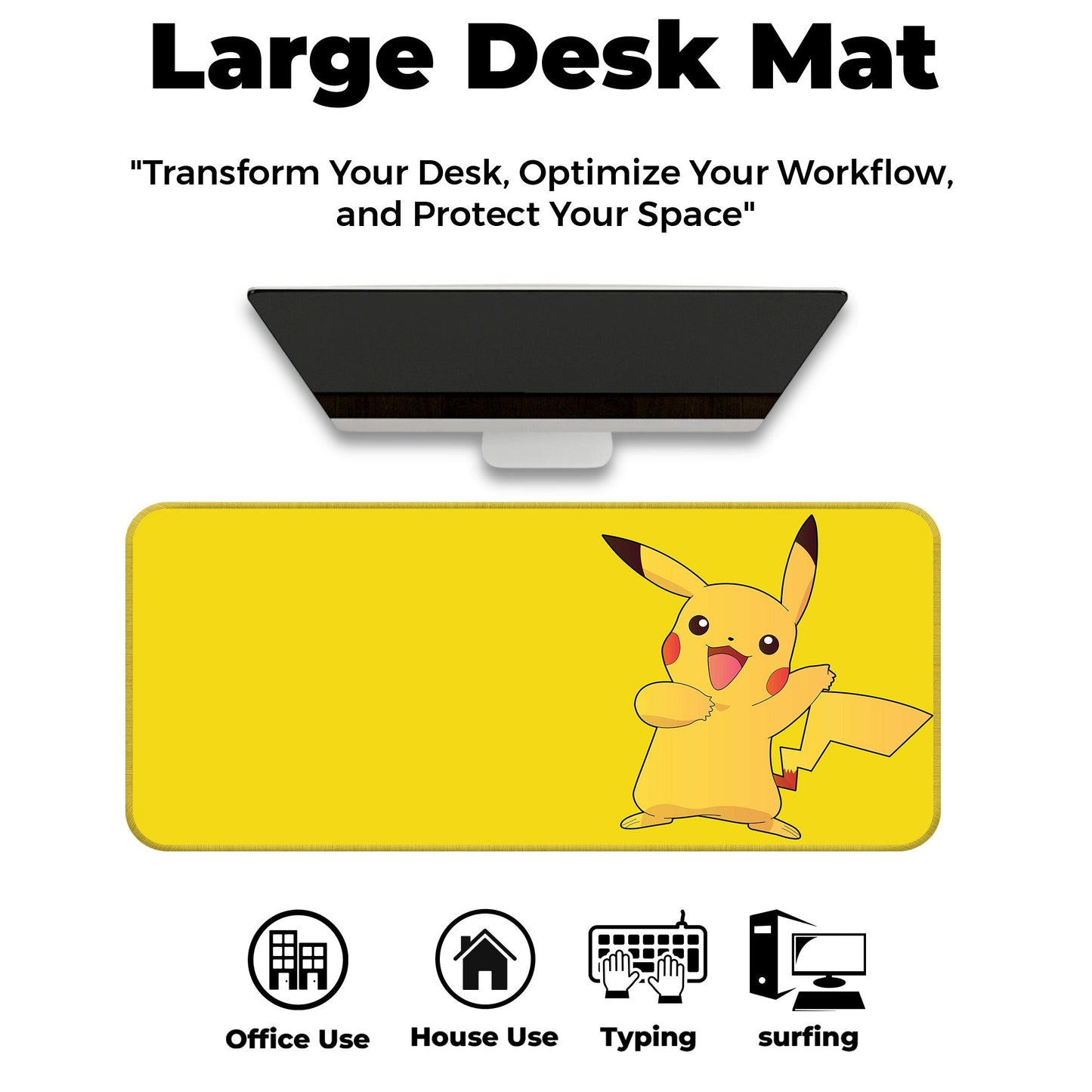 Pikachu - XXL Mousepad