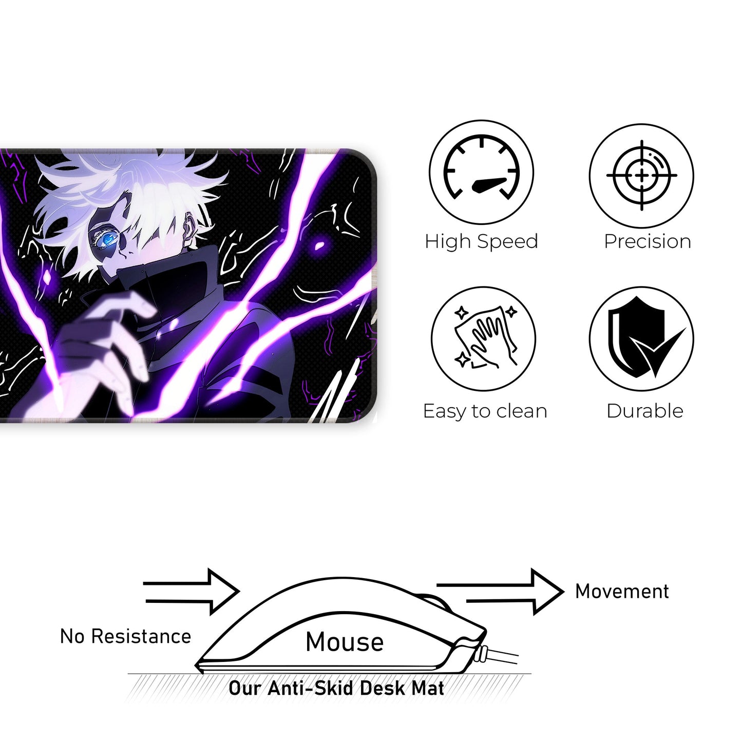 Gojo Satoru - XL Mousepad