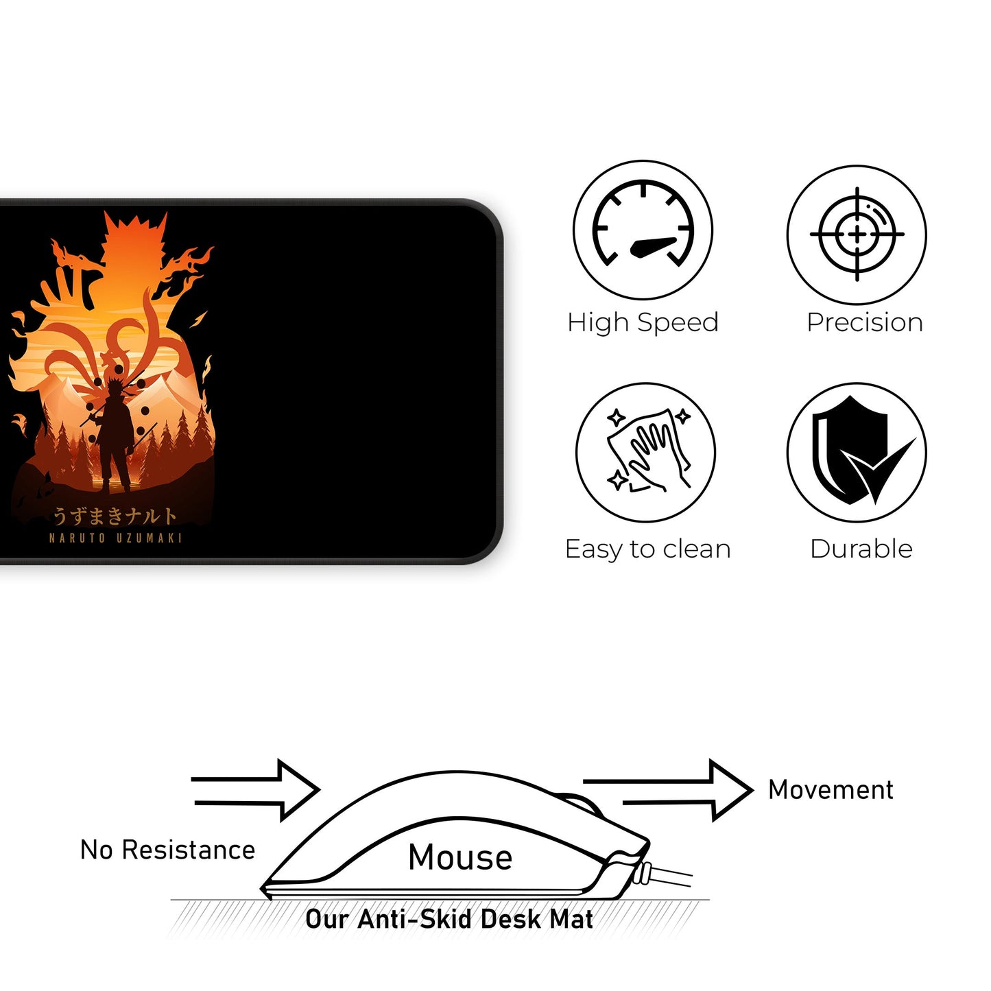 Naruto Uzumaki - XL Mousepad