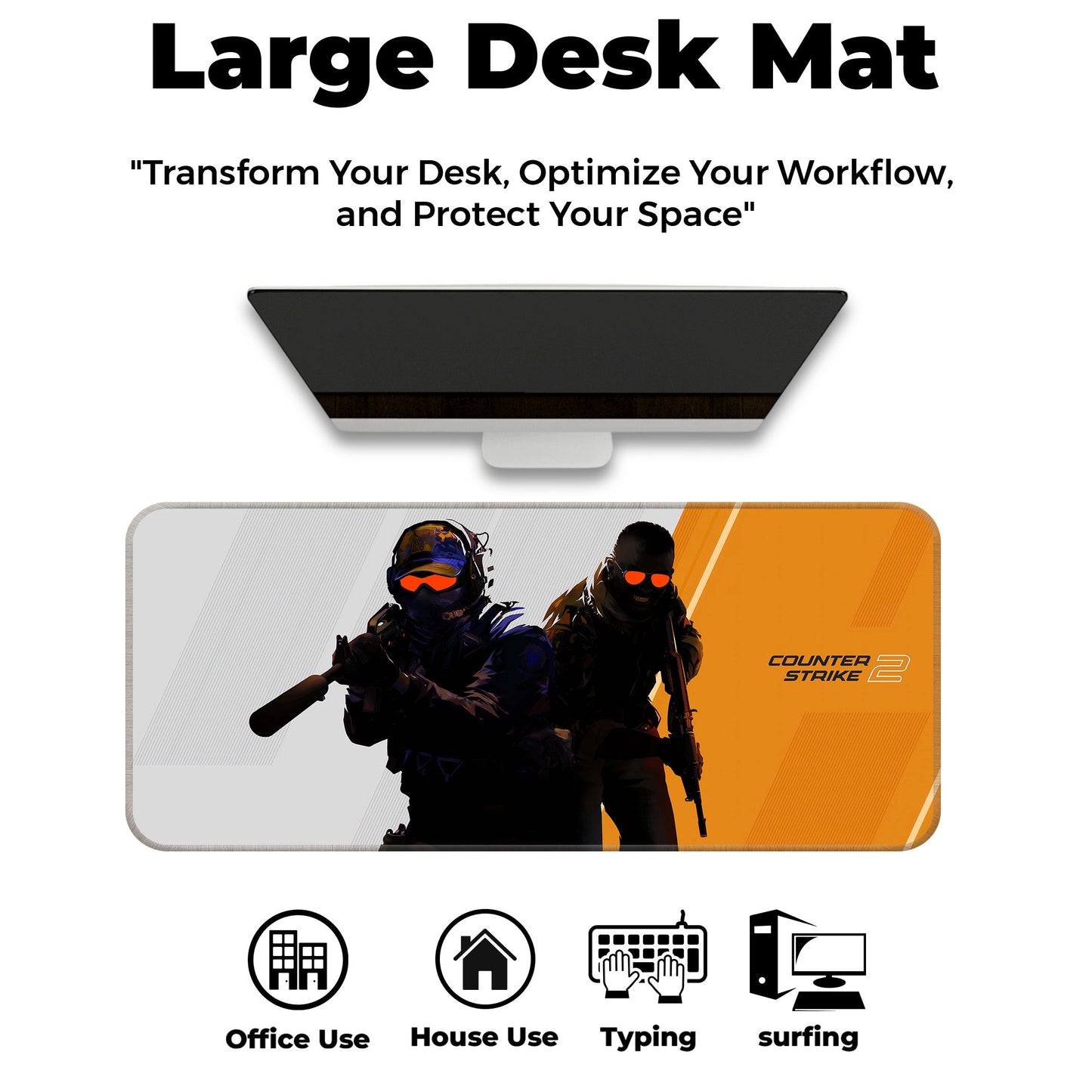 Counter Strike - 2 - E-XL Mousepad