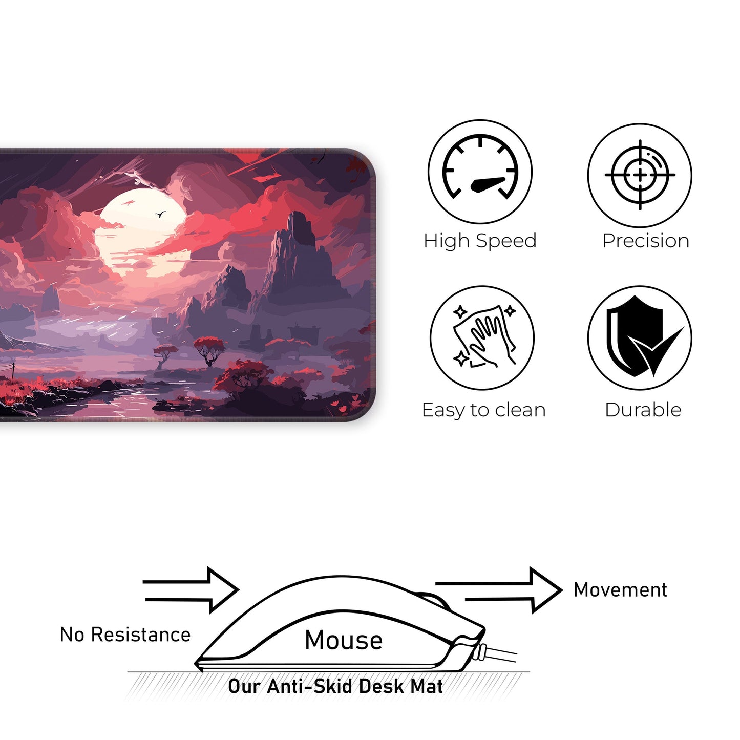 Cowboy Aesthetic - E-XL Mousepad