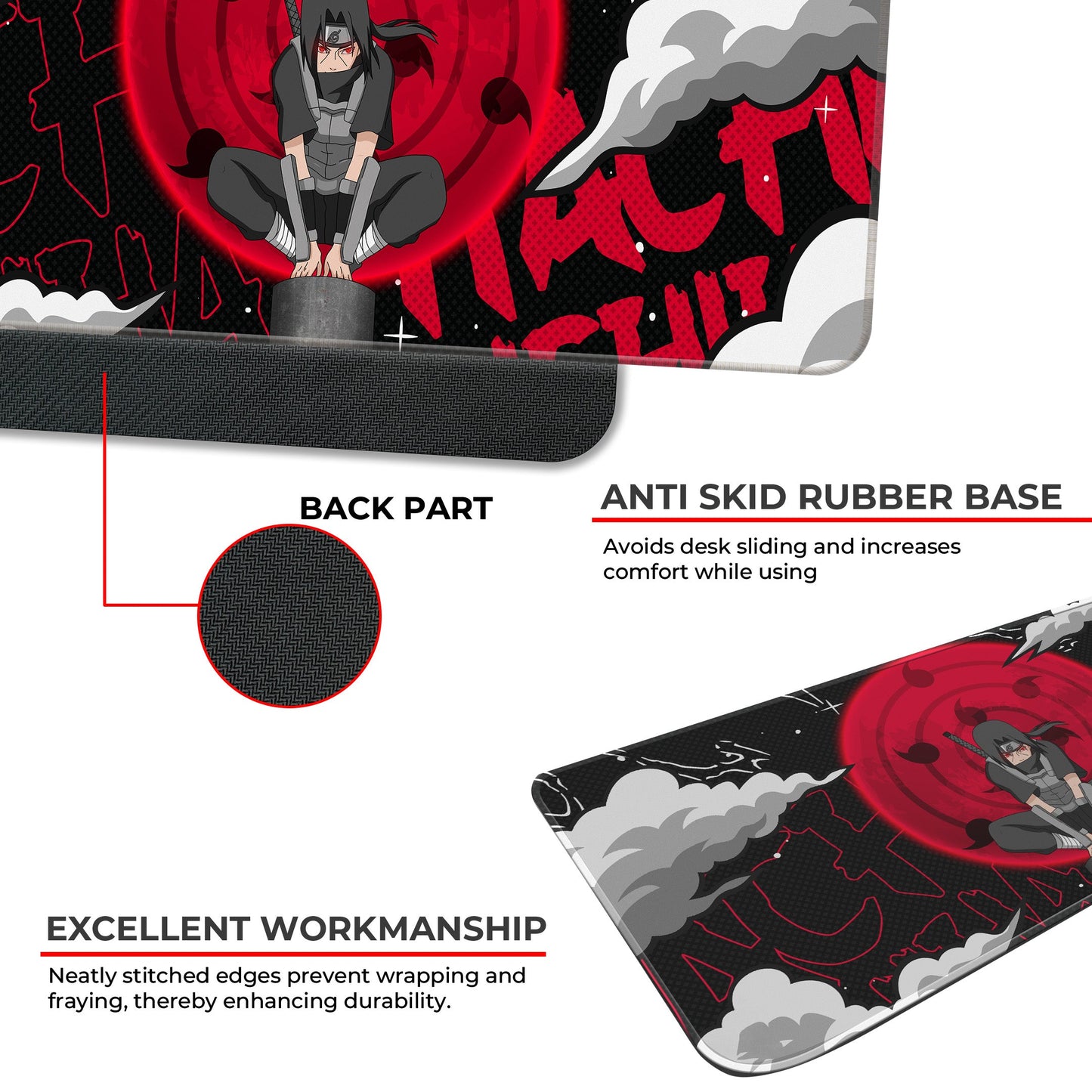 Itachi Uchiha - XL Mousepad