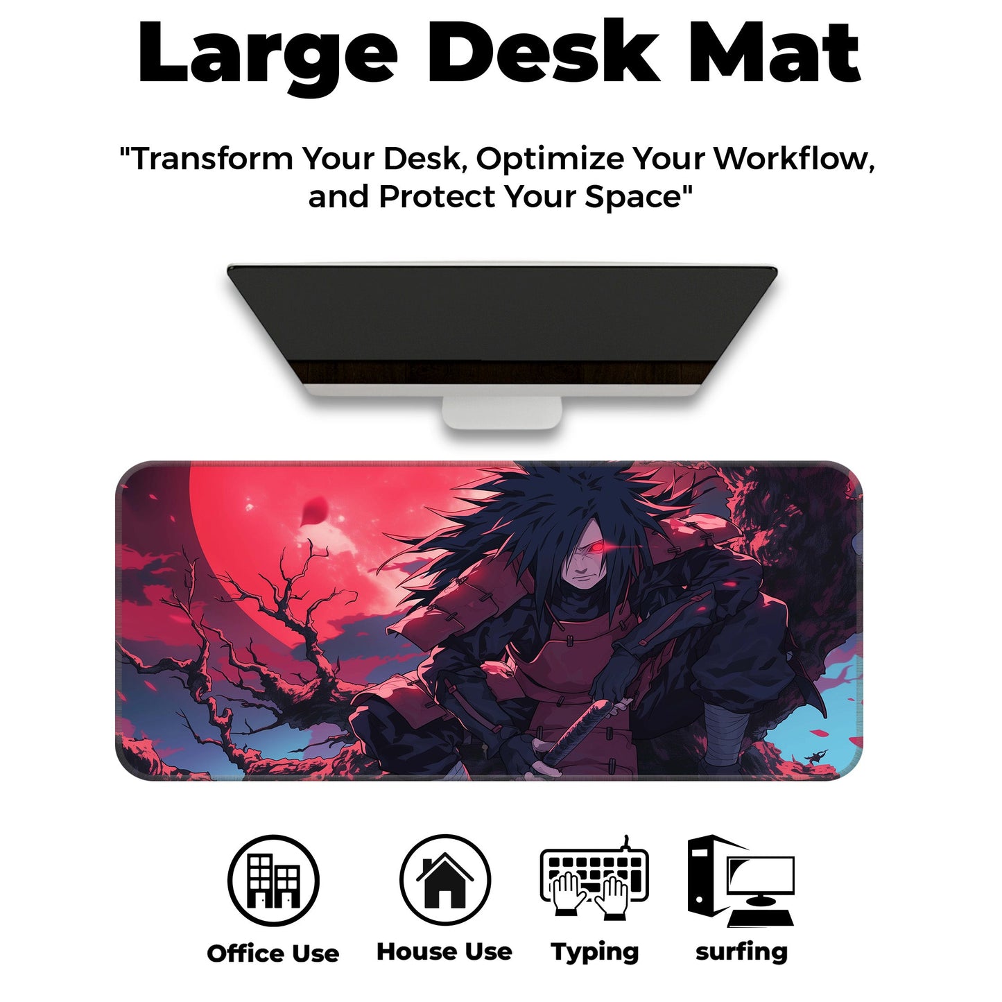 Uchiha Madara - XXL Mousepad