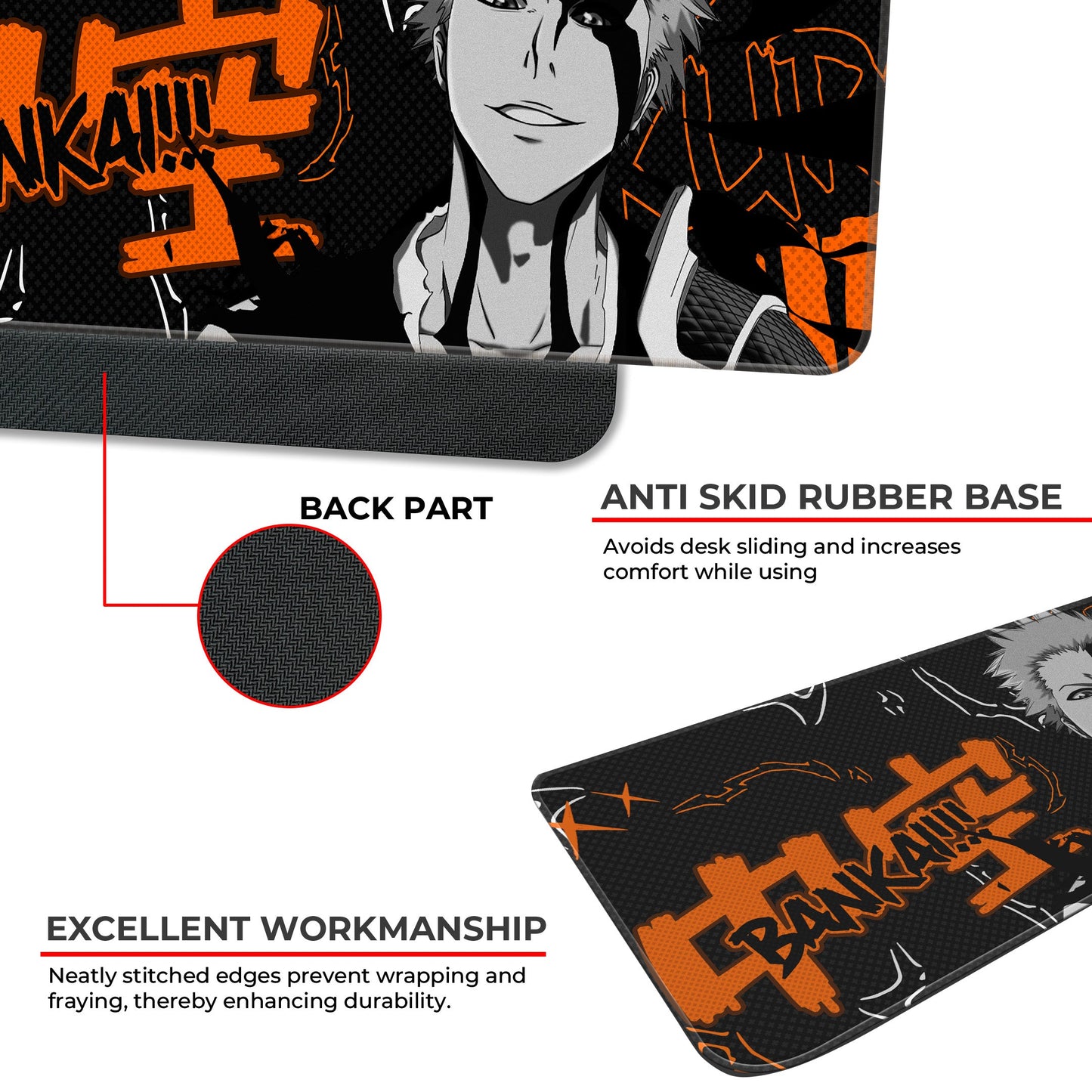 Ichigo Kurosaki - XL Mousepad