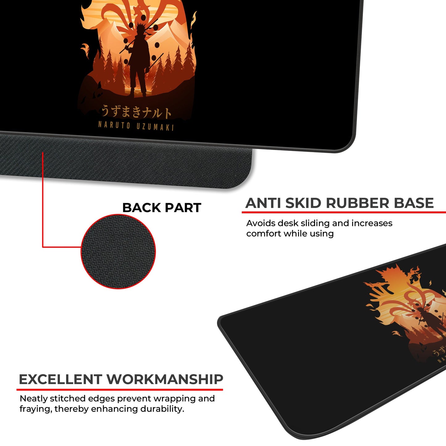 Naruto Uzumaki - XXL Mousepad