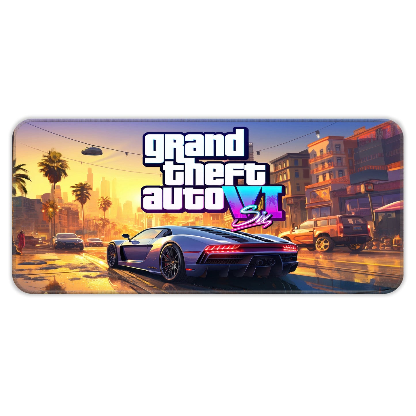 GTA VI - I - XL Mousepad