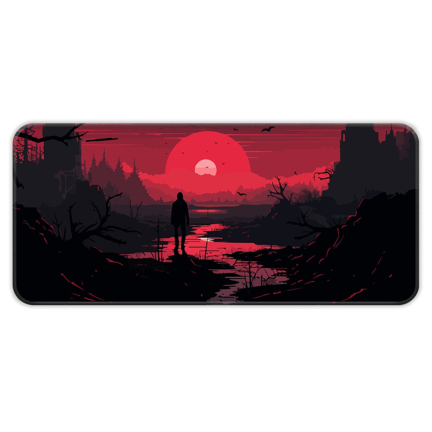 Red Landscape - XXL Mousepad