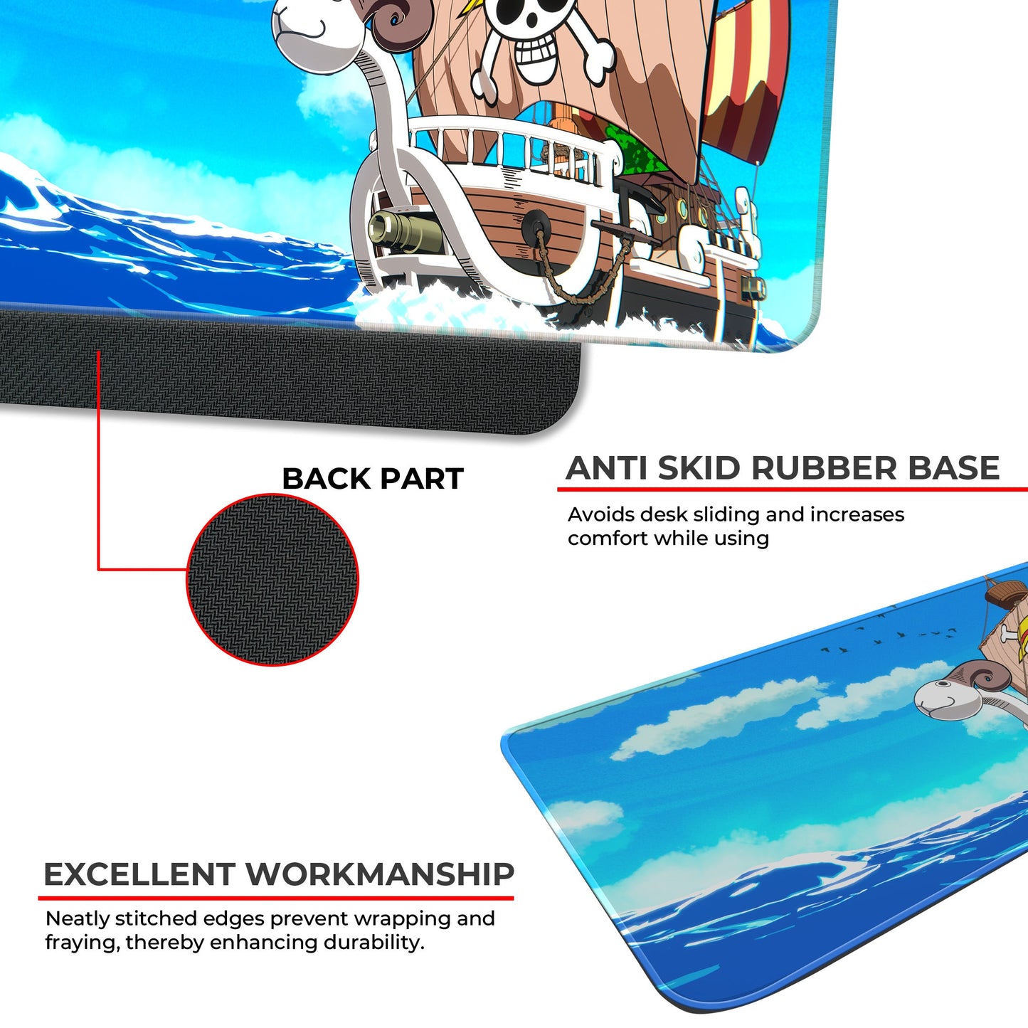 Going Merry - II - XL Mousepad