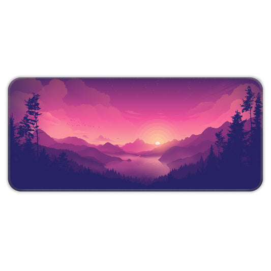 Pink Sunset - XL Mousepad