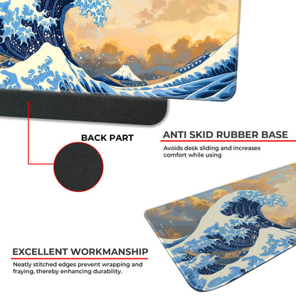 Sea Waves Abstract - XXL Mousepad