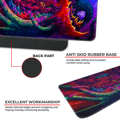 Hyperbeast - III - E-XL Mousepad