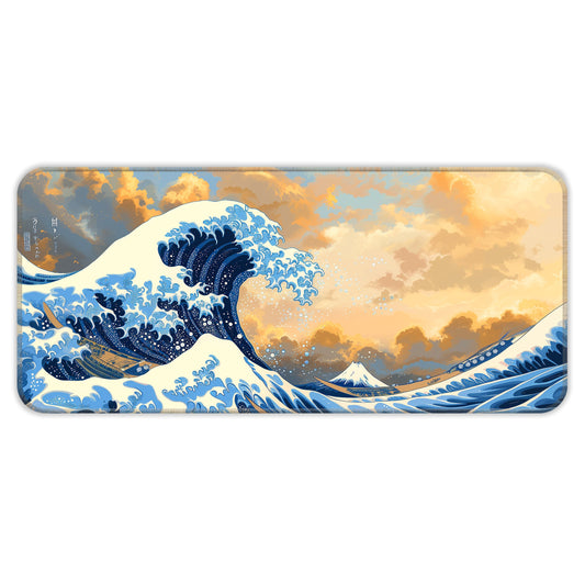 Sea Waves Abstract - XXL Mousepad
