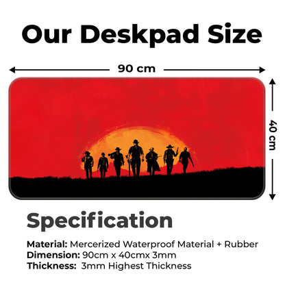 Red Dead Redemption II - XXL Mousepad