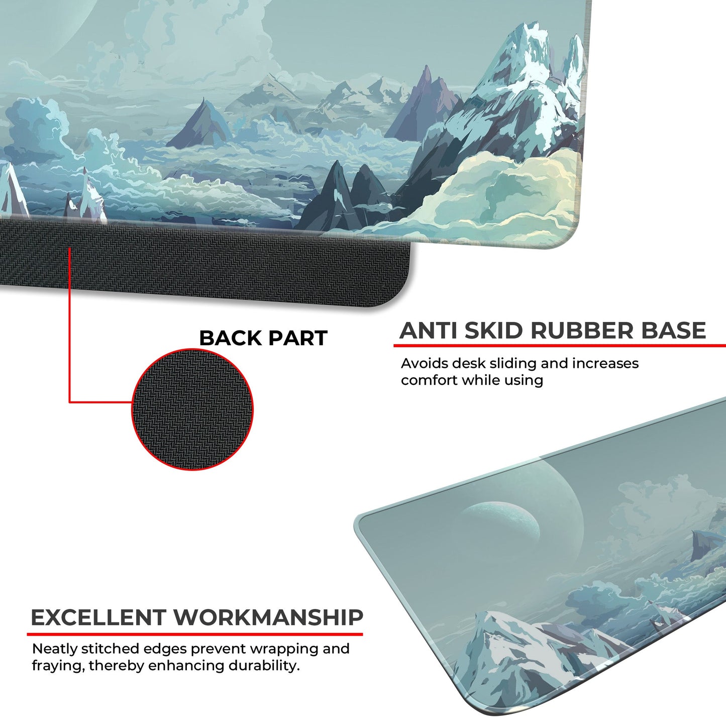 Mountains Landscape - XXL Mousepad