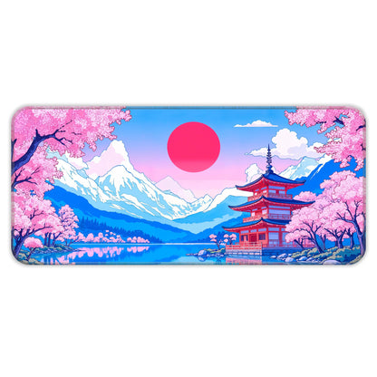 Japanese Temple - XXL Mousepad