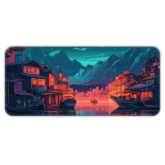 River Night City - XL Mousepad