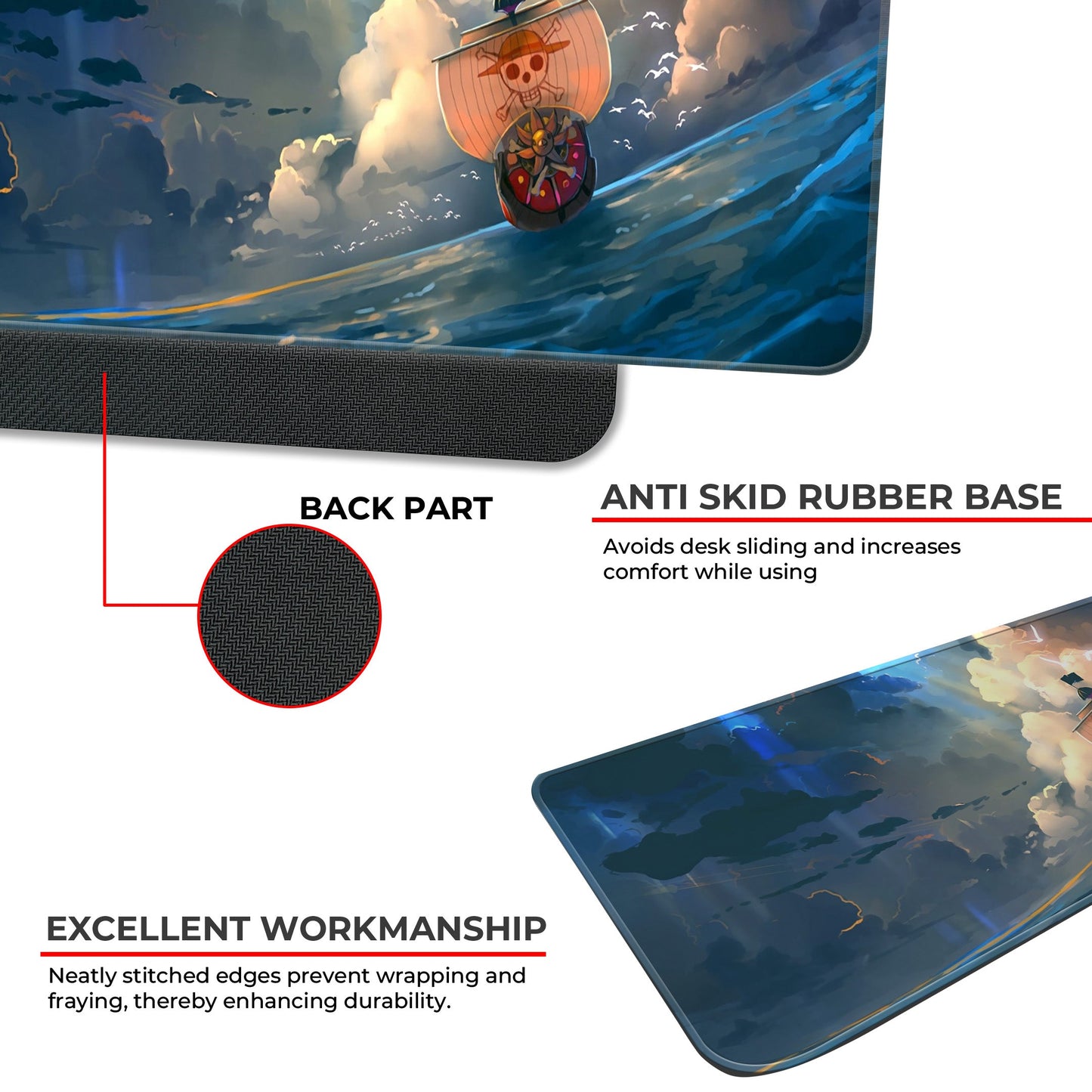 A Thousand Sunny - E-XL Mousepad