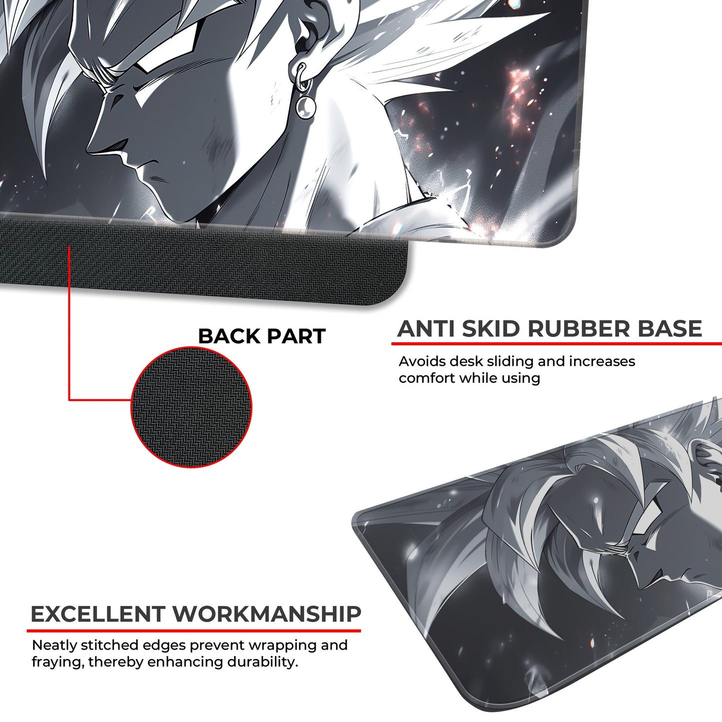 DBZ - Goku Ultra Instinct - XXL Mousepad
