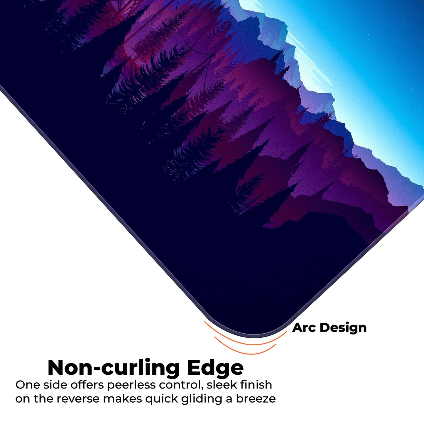 Mountains Abstract - XL Mousepad
