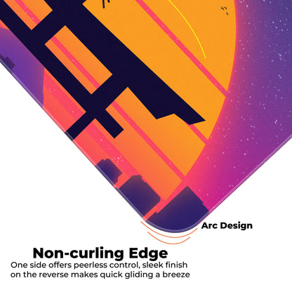 Tori Gate Abstract - XXL Mousepad