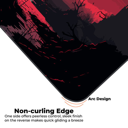 Red Landscape - E-XL Mousepad