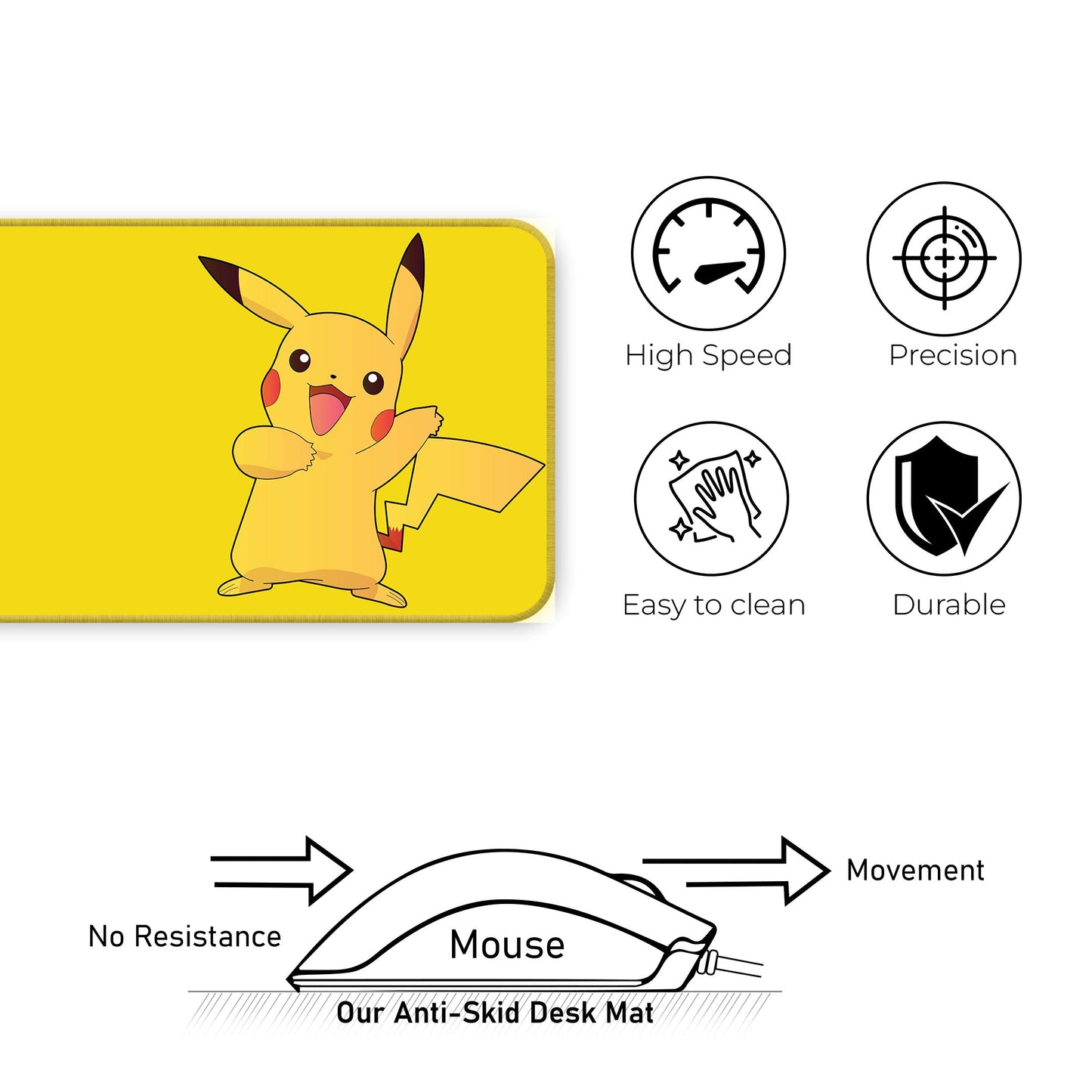 Pikachu - XXL Mousepad