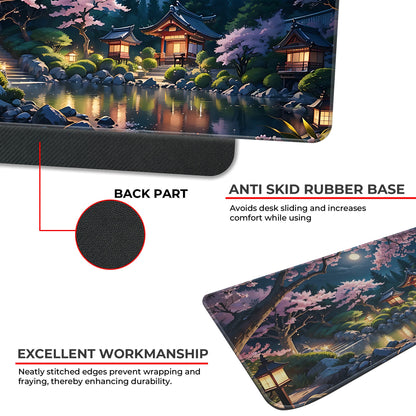 Japanese Festive Night - E-XL Mousepad