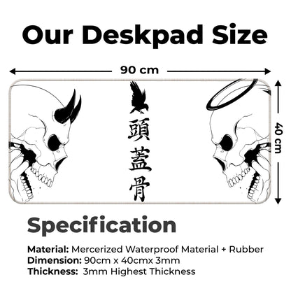 Devil or Angel - White - XXL Mousepad