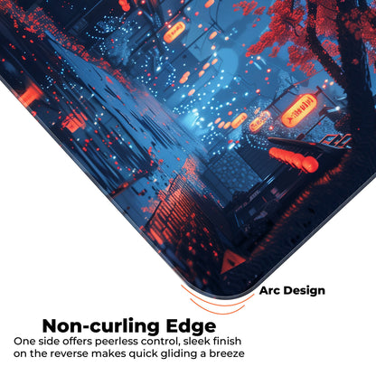Japanese Night City - XXL Mousepad
