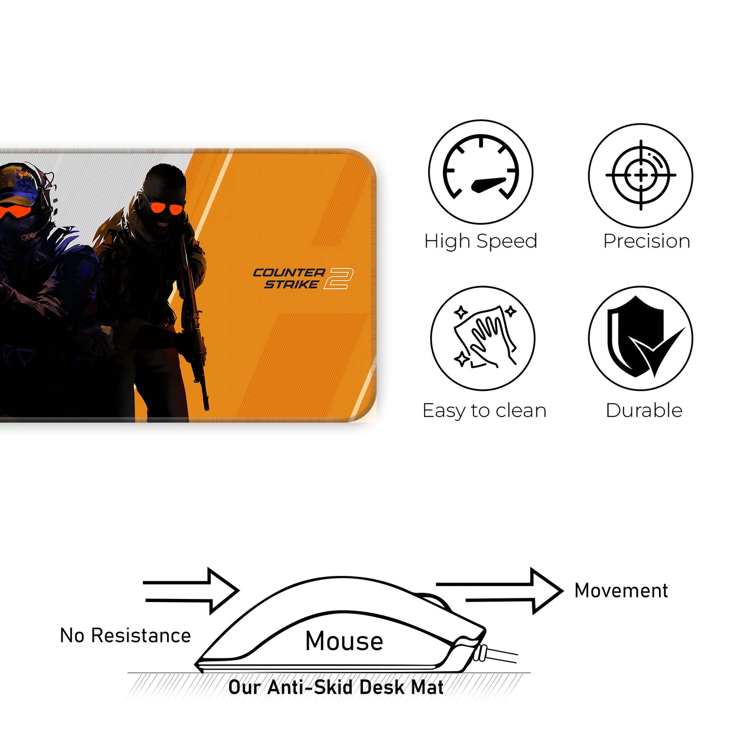 Counter Strike - 2 - XL Mousepad
