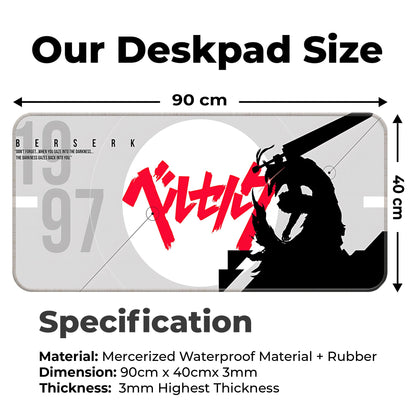 Berserk - Light - XXL Mousepad