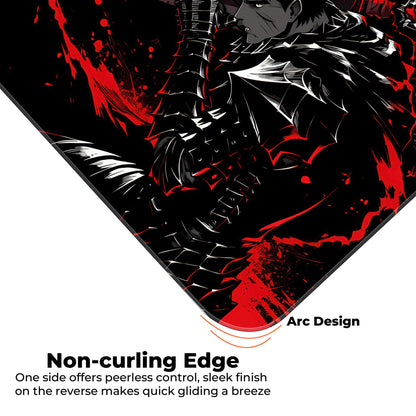 Berserk - Guts - XXL Mousepad